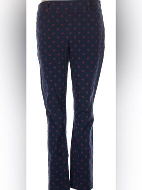 Loft Marissa Skinny Patterned Pants